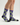 Neon Bloom Crew Socks
