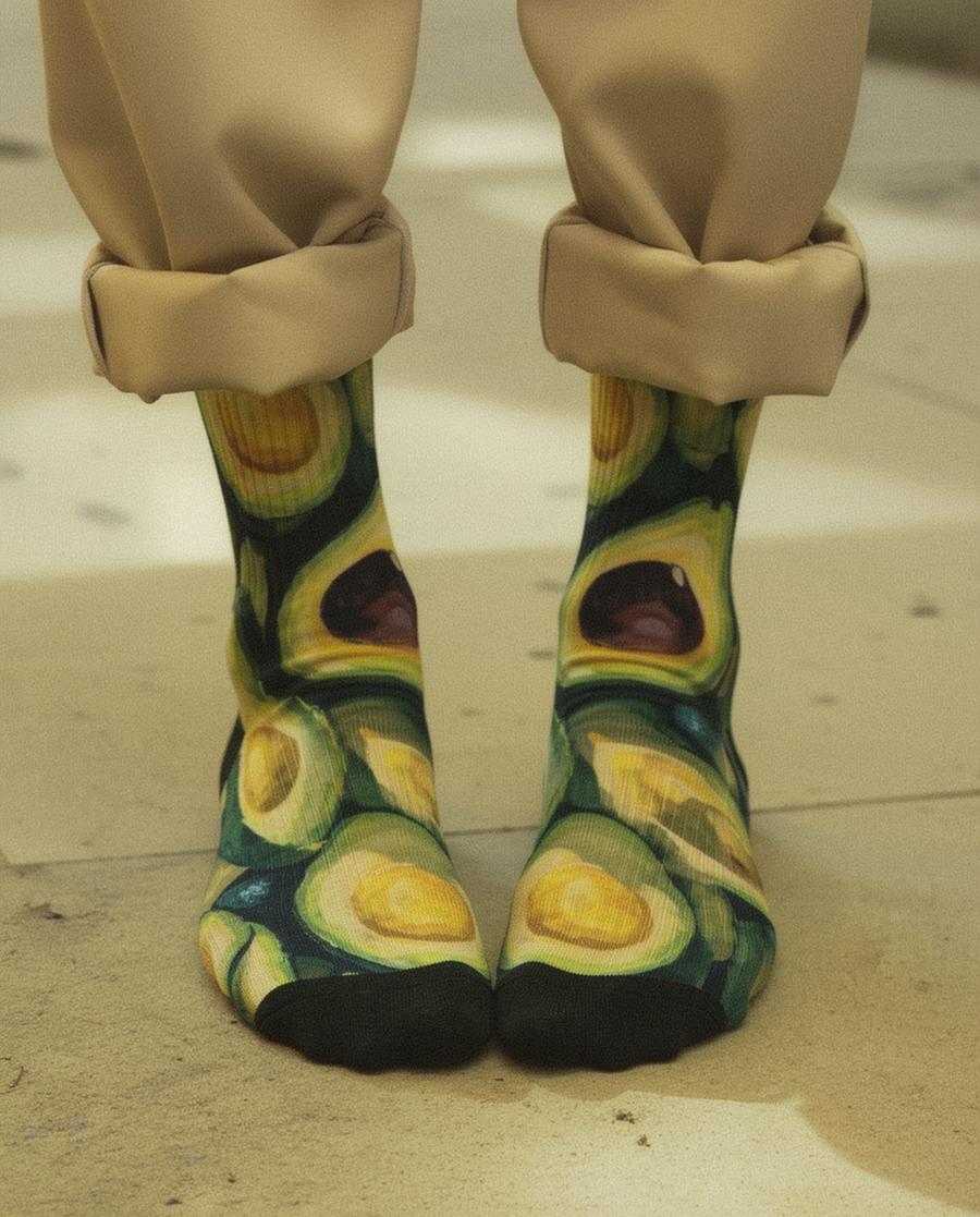 Calcetines de aguacate — Avocadito | NERDIS