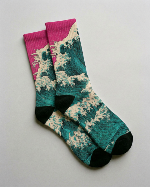 Calcetines de arte — Gran Ola Pop