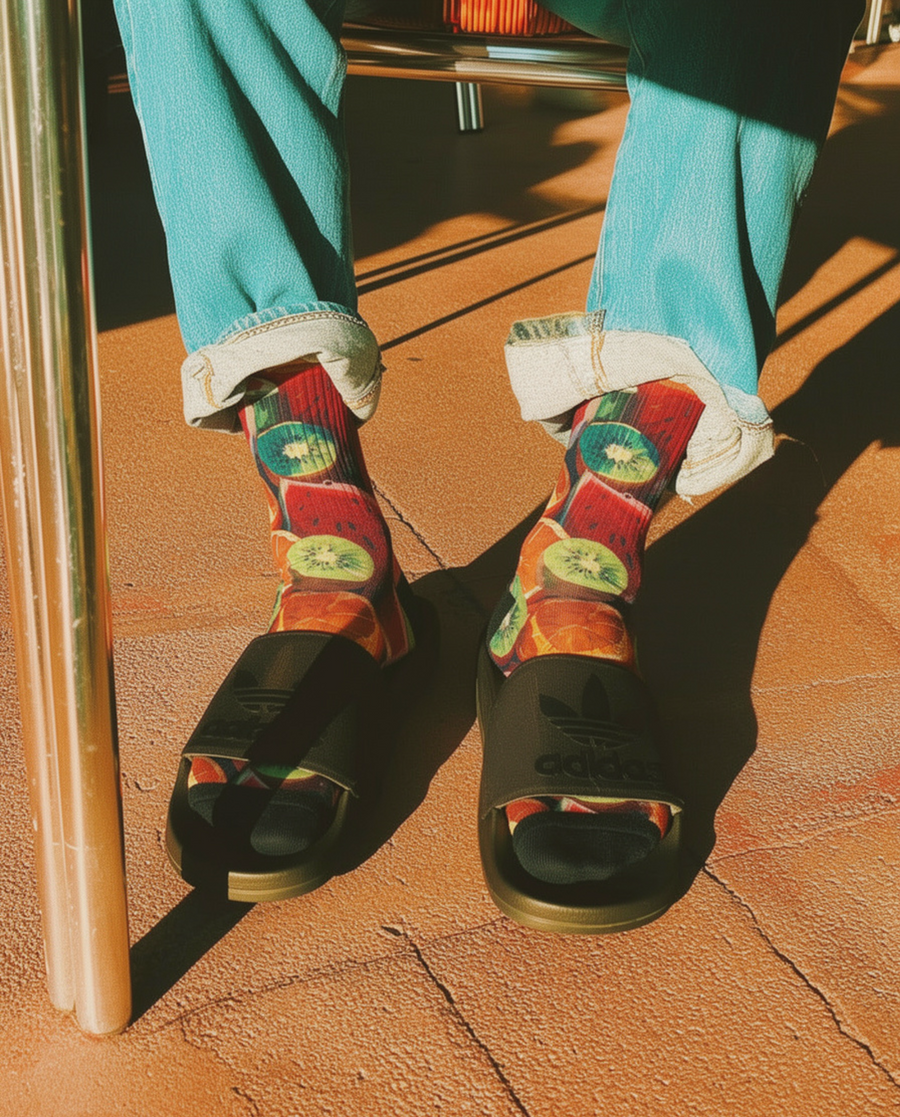 Calcetines de frutas — Tropical Smoothie | NERDIS